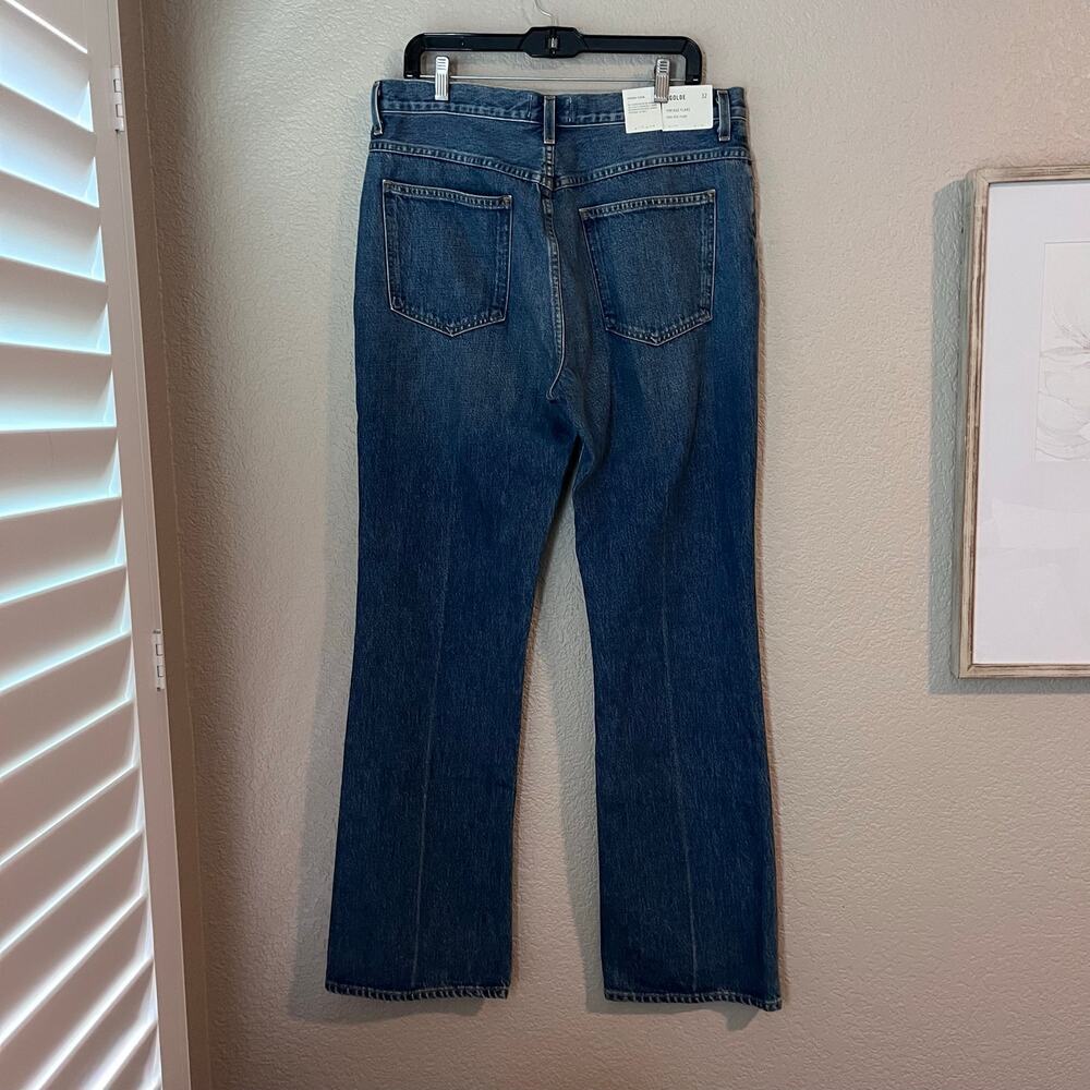 New Agolde Vintage Flare High Waist Jeans Absolute Blue NWT 32 90s Y2K - Picture 5 of 10